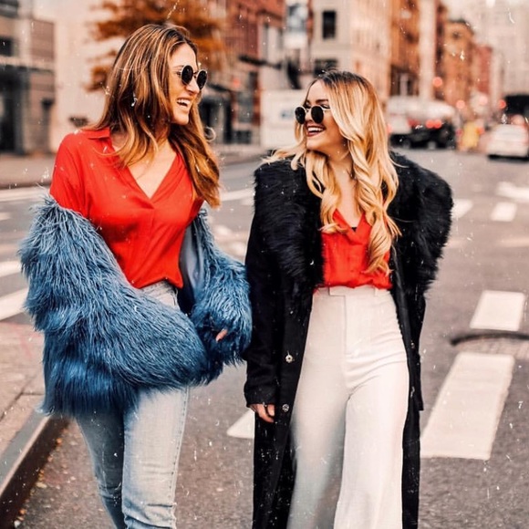 Tops - Red silk top Tops - Red silk top
